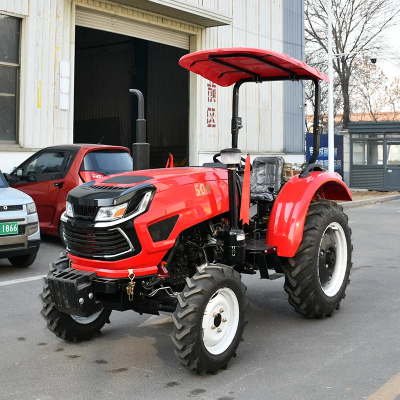 Wholesale Four Wheel 4x4 Compact Mini Farm Garden Tractors with Mower