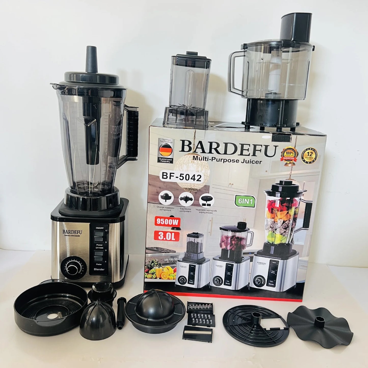 Ice Shaver Crusher Stainless Steel Large Capacity Minced Meat Licuadora Ninja Juicer