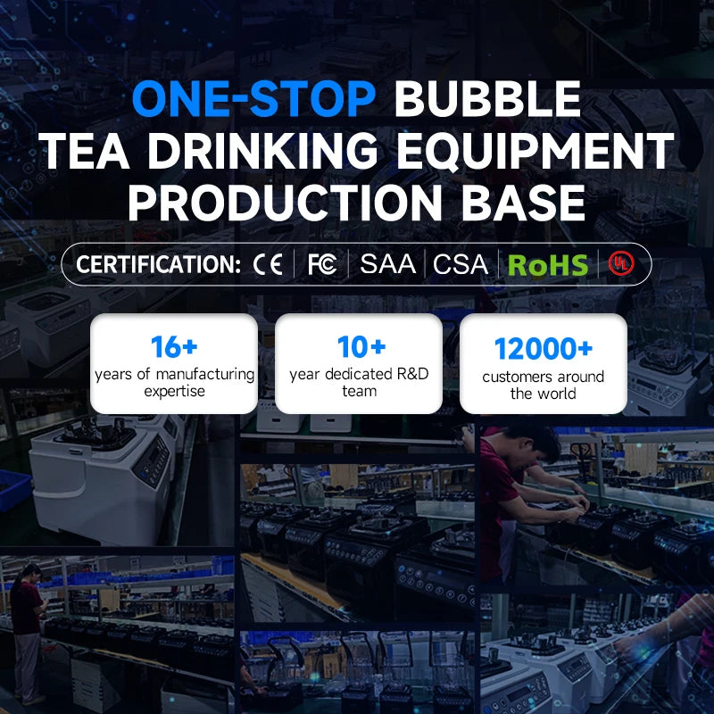 Commercial Stainless Steel 2L Ice Crusher Smoothie Blender Juicer Mixer Functions 1800W Motor 2 Stainless Steel Blades