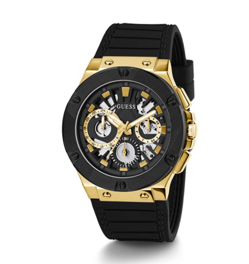 Guess Gents Watch Black CIRCUIT - GW0487G5