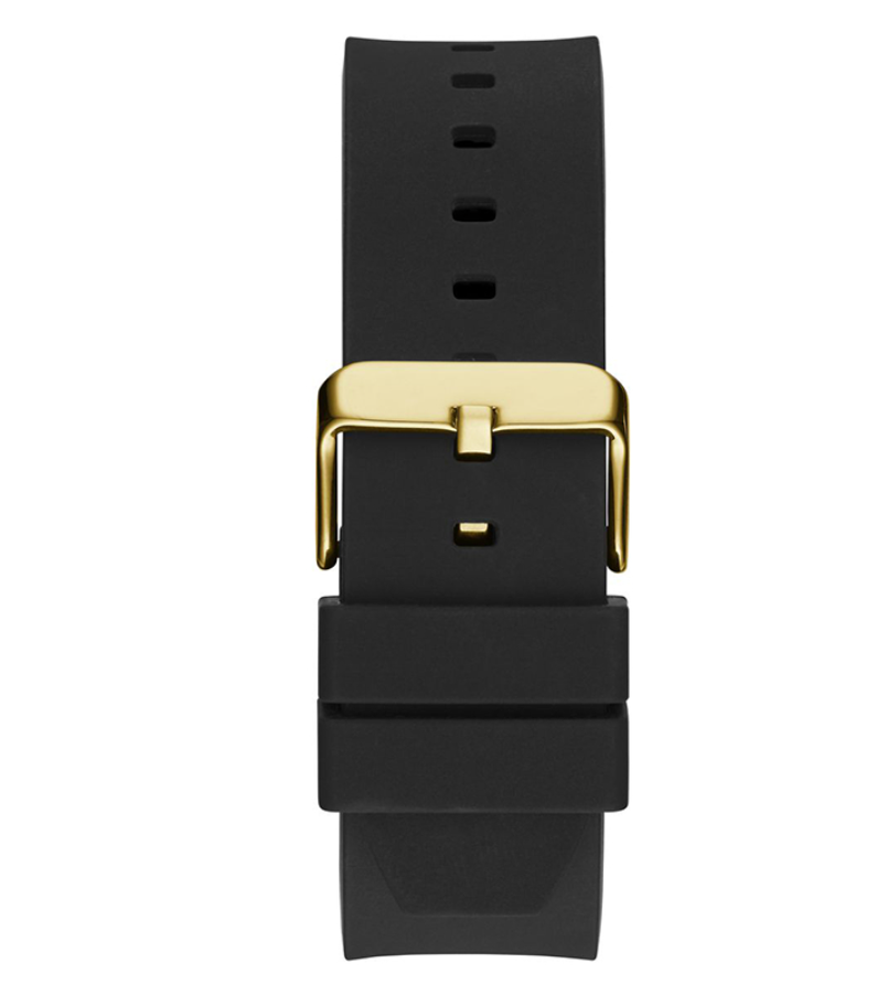 GUESS Gents Watch Legend Black Gold Tone - GW0564G1