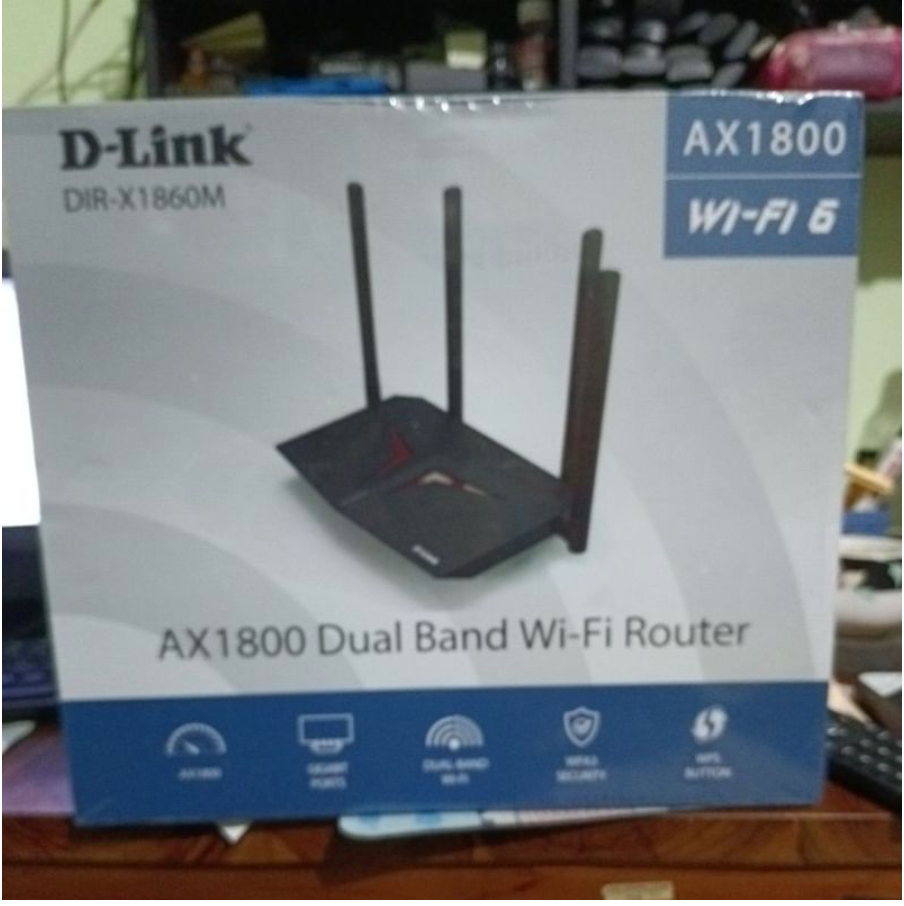 D-LINK TRANSFORMERS DIR-X1800M AX1800 WIFI 6 DUAL BAND WI-FI ROUTER