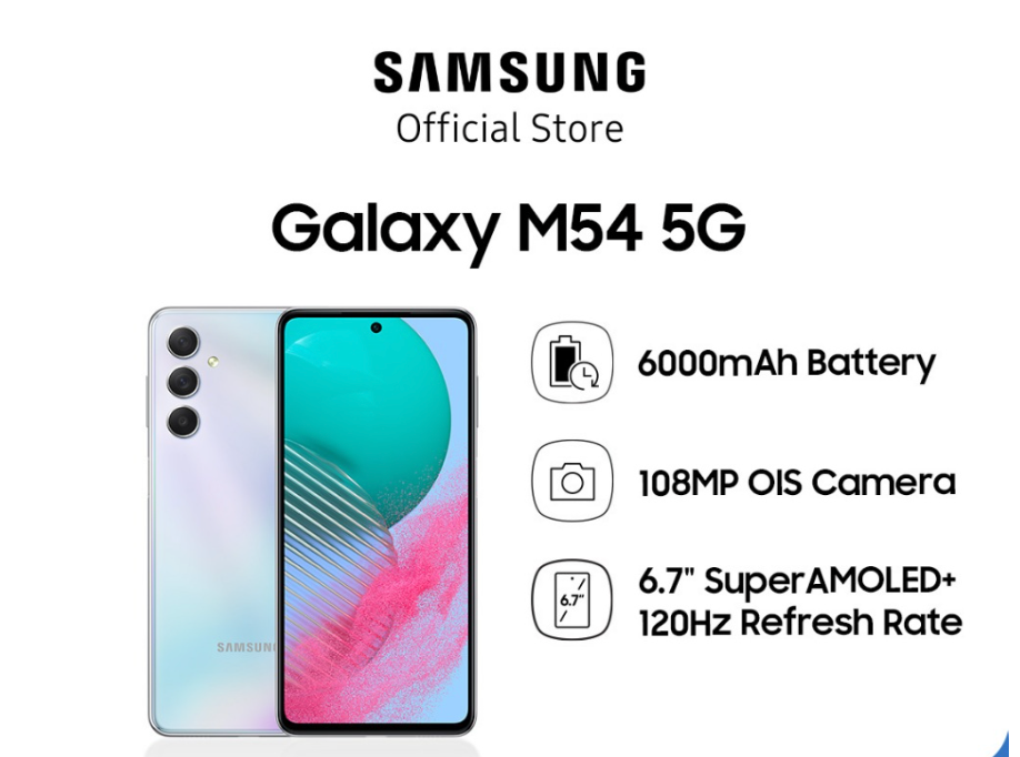 Samsung Galaxy M54 5G 8/256GB - Silver