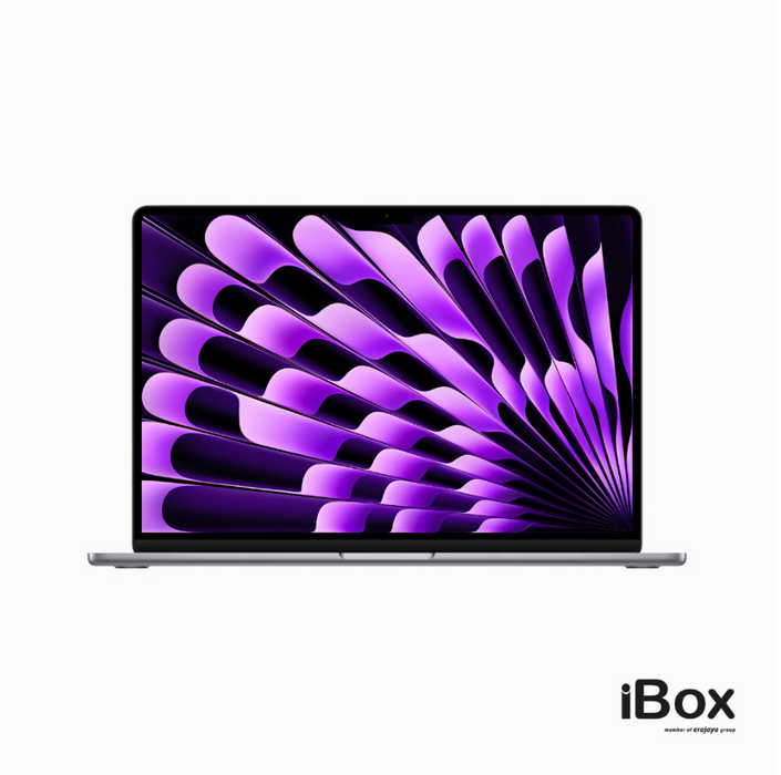 Apple MacBook Air (15.3 inci, M2, 2023) 8C CPU, 10C GPU, 256GB, Space Grey