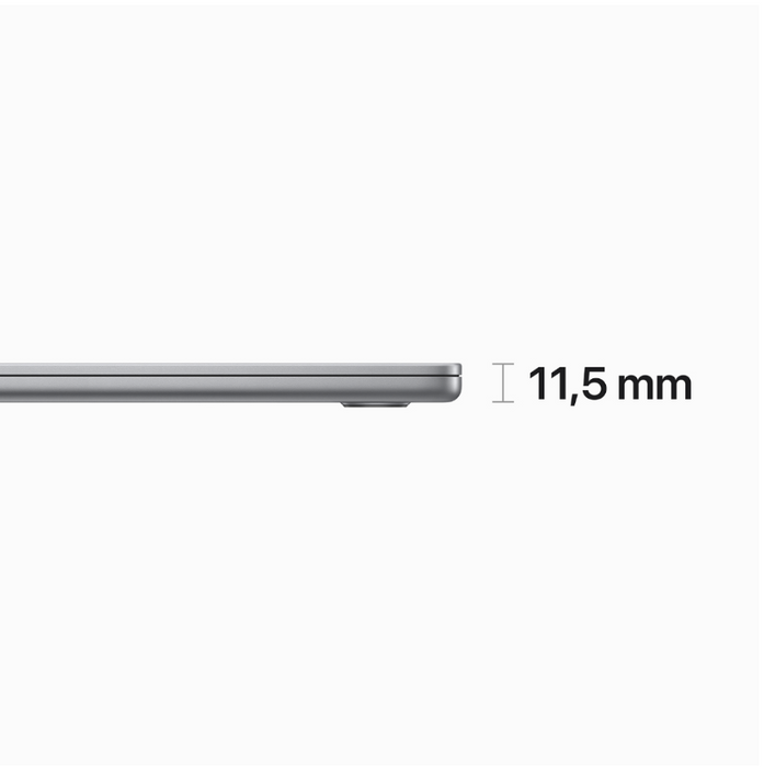 Apple MacBook Air (15.3 inci, M2, 2023) 8C CPU, 10C GPU, 256GB, Space Grey