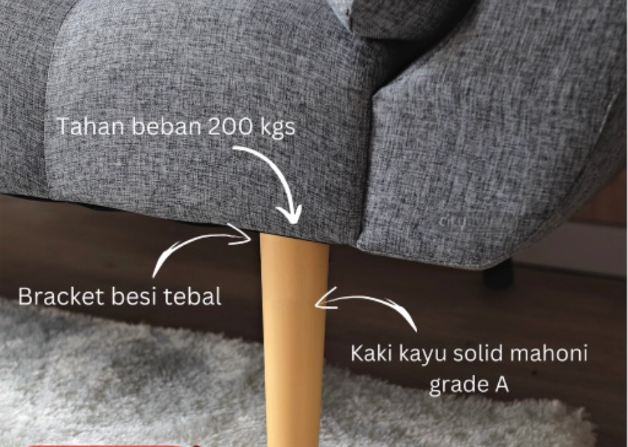 Sofabed 2 dudukan