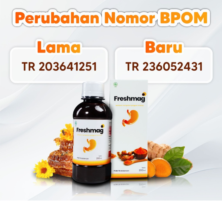 Madu Freshmag 5x Lebih Efektif Sembuhkan Asam Lambung , Maag dan Gerd