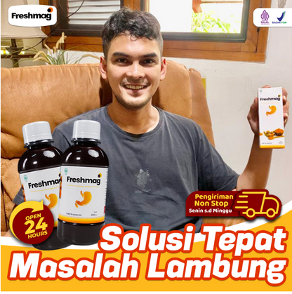 Madu Freshmag 5x Lebih Efektif Sembuhkan Asam Lambung , Maag dan Gerd