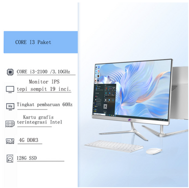 Komputer All-in-One Baru dengan Prosesor Intel Core i3/Core i5