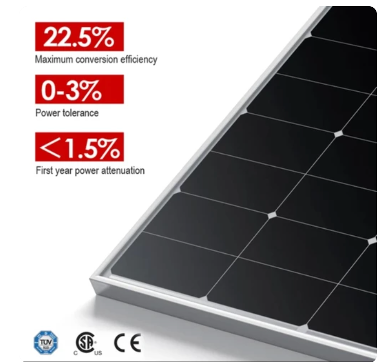 Panel Surya Solar Cell Longi 570W HiMo 6 Monocrystalline photovoltaic - LR5-72HTH-570M