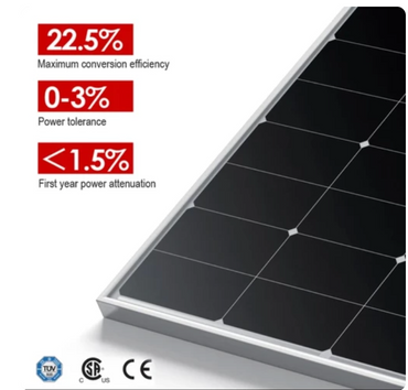 Panel Surya Solar Cell Longi 570W HiMo 6 Monocrystalline photovoltaic - LR5-72HTH-570M