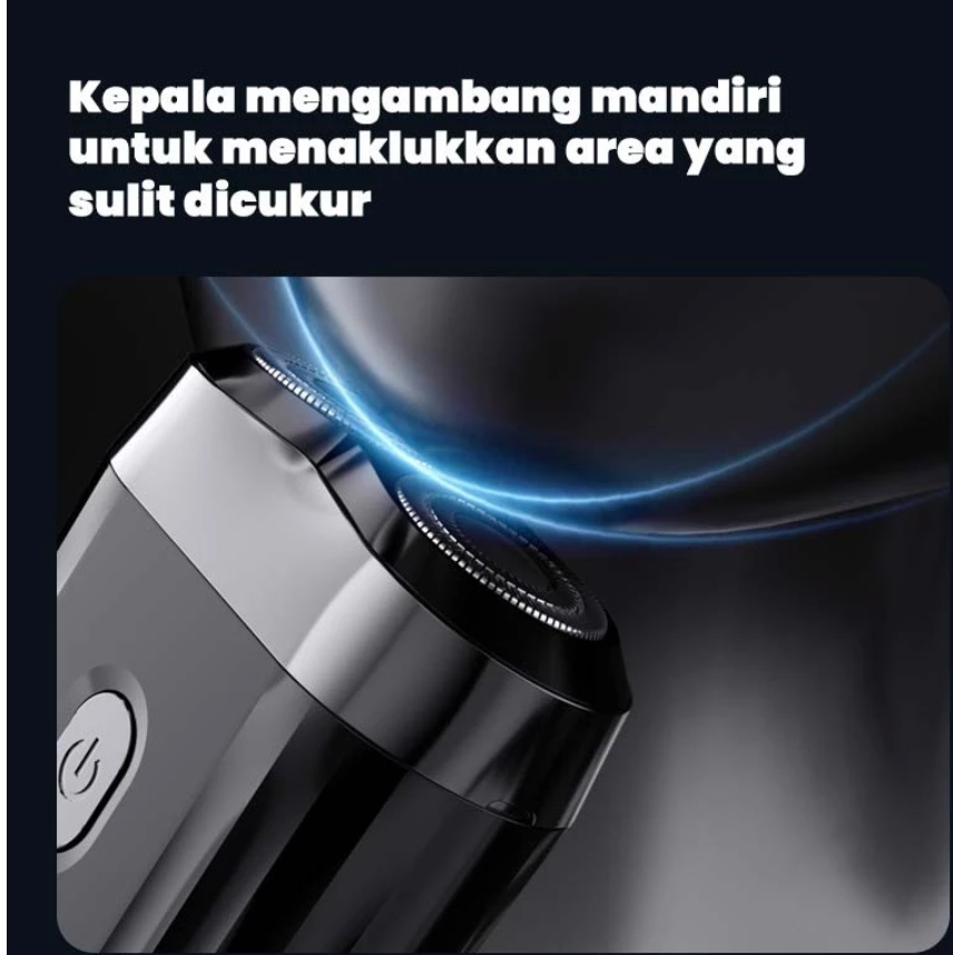 Alat Cukur Jenggot Elektrik Waterproof Alat Shaving