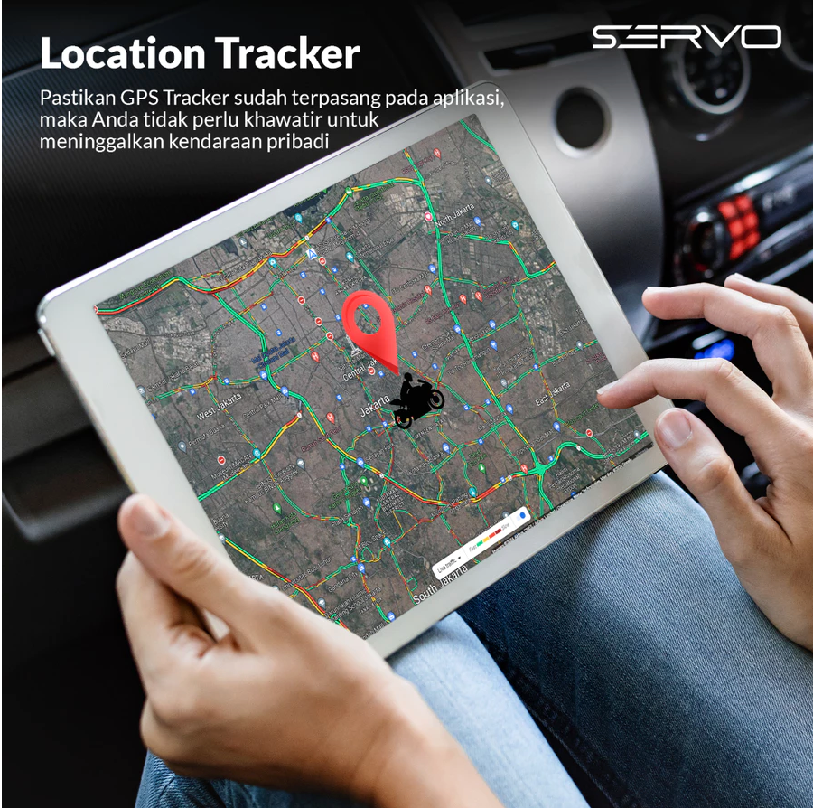 GPS Tracker TK205 Pelacak Lokasi GPS Mini Kendaraan GPS Motor dengan Sistem Aplikasi Real Time