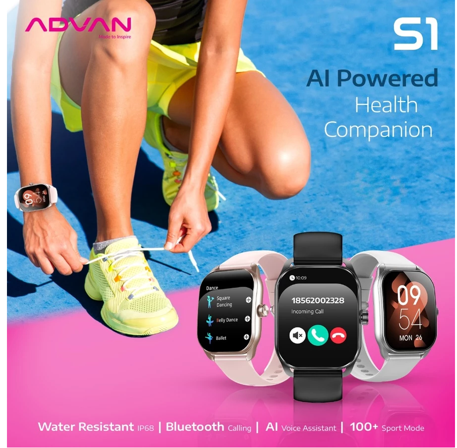 ADVAN Smartwatch S1 Ai Voice IPS 2.01”