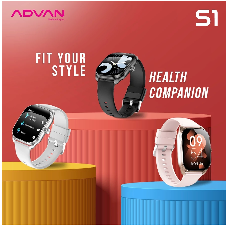 ADVAN Smartwatch S1 Ai Voice IPS 2.01”