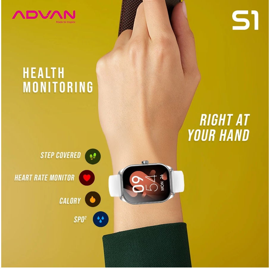 ADVAN Smartwatch S1 Ai Voice IPS 2.01”