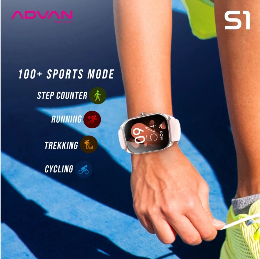 ADVAN Smartwatch S1 Ai Voice IPS 2.01”