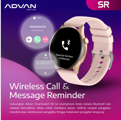 ADVAN Smartwatch SR Ai Waterproof IP68