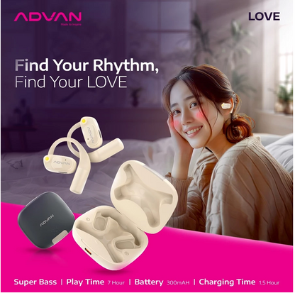 ADVAN TWS Open Ear Earphone Bluetooth