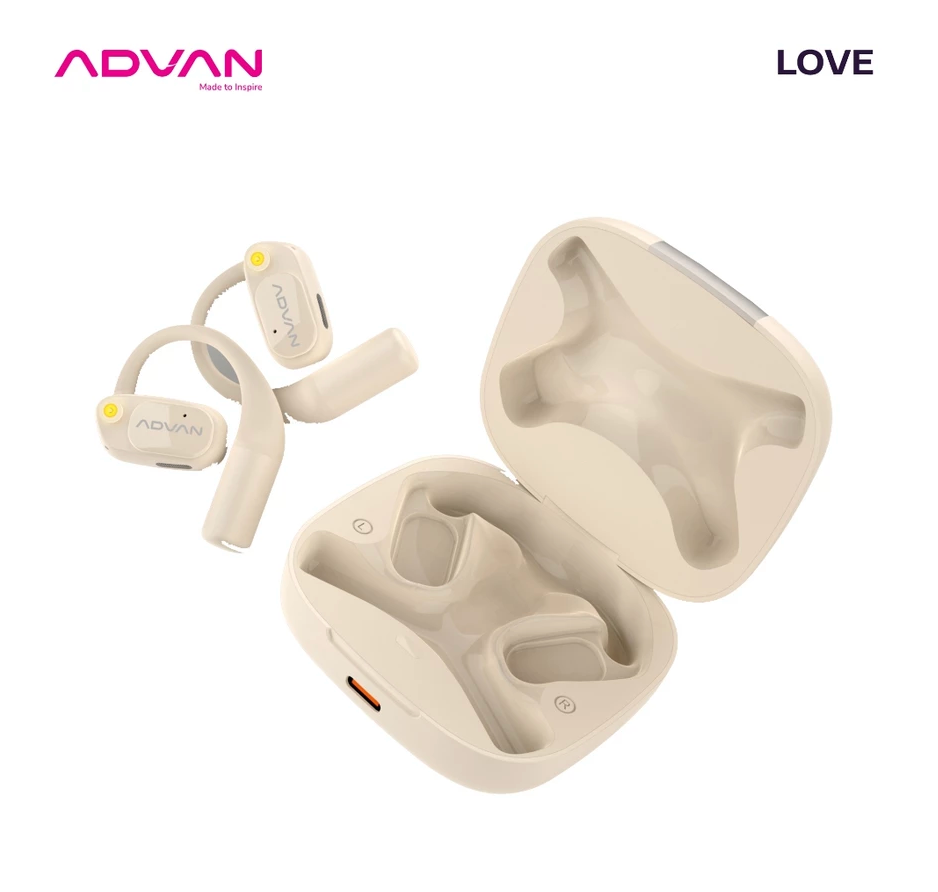 ADVAN TWS Open Ear Earphone Bluetooth