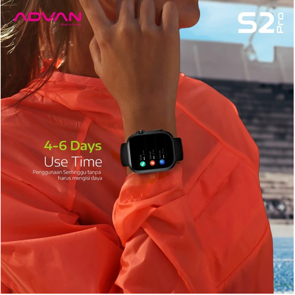 ADVAN Smartwatch S2 Pro AMOLED 1.95" Ai