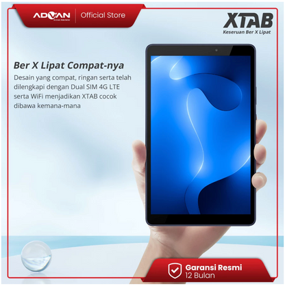 ADVAN Xtab 4/64 GB 8 Inci Quadcore T310 Tablet Android 13