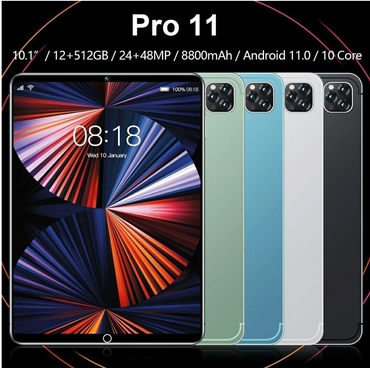 2024 Terbaru】Tablet PC Murah Asli Baru Tab Tablet Android 12 inch Layar Full Screen Layar Besar Wifi 5G Dual SIM