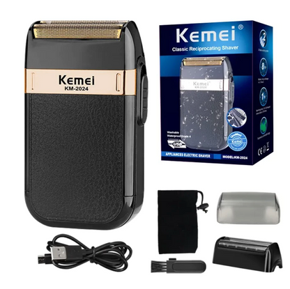 EMEI Shaver Trimmer KM-2024 / KM-2028 - Alat Cukur Kumis Tahan Air