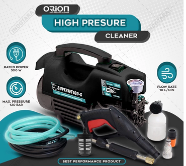 lat steam cuci motor & mobil Jet Cleaner - Orion SUPERJET100S Silent (Tidak Berisik)