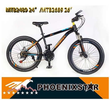 Sepeda MTB UKURAN 20 / 24 / 26 NEW PHOENIX NP 2706 CAKRAM MURAH / SEPEDA GUNUNG UKURAN 20 / 24 / 26 NEW PHOENIX NP 270