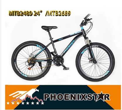 Sepeda MTB UKURAN 20 / 24 / 26 NEW PHOENIX NP 2706 CAKRAM MURAH / SEPEDA GUNUNG UKURAN 20 / 24 / 26 NEW PHOENIX NP 270