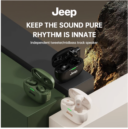 eep EW011 TWS Headphone Nirkabel Bluetooth Earphone Bluetooth 5.3 Bass Headset Musik Olahraga Tahan Air dengan Mikrofon Speaker