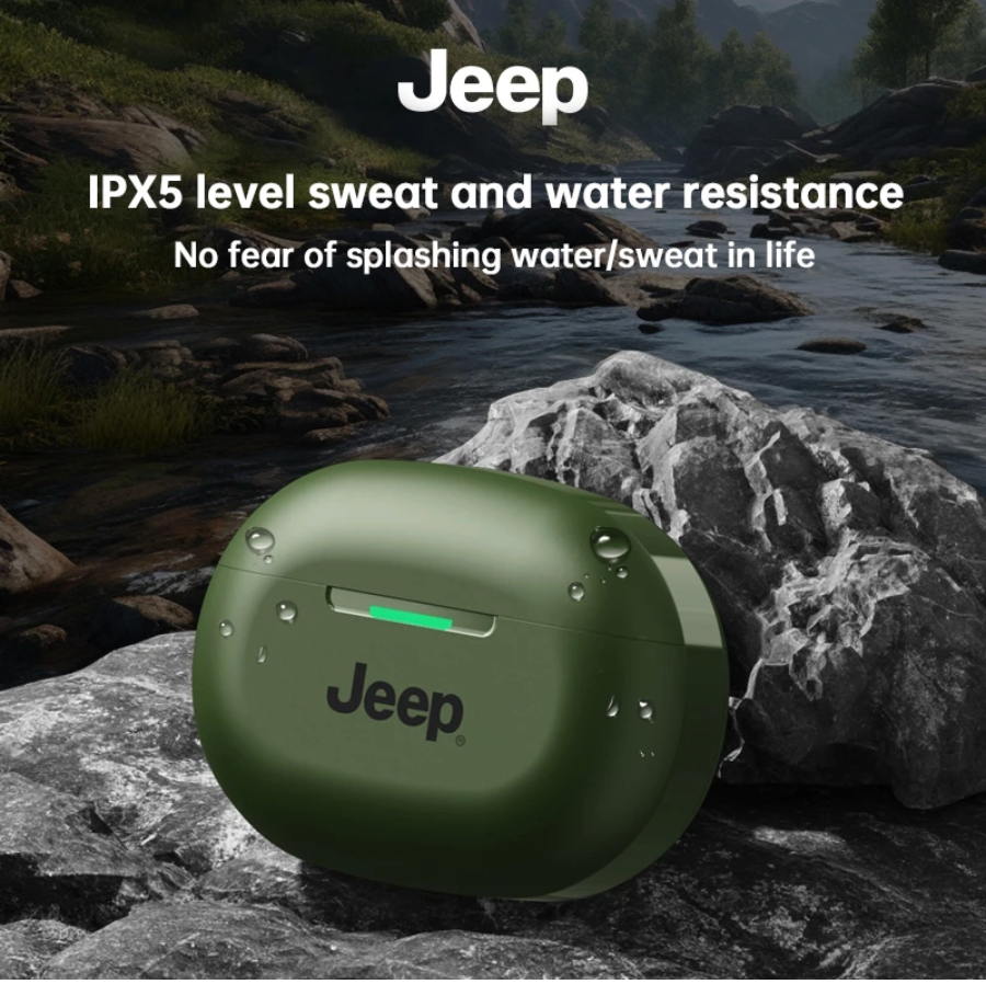 eep EW011 TWS Headphone Nirkabel Bluetooth Earphone Bluetooth 5.3 Bass Headset Musik Olahraga Tahan Air dengan Mikrofon Speaker
