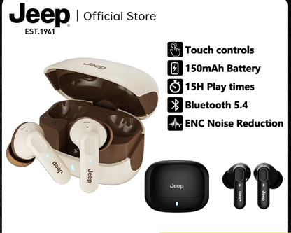 eep EW011 TWS Headphone Nirkabel Bluetooth Earphone Bluetooth 5.3 Bass Headset Musik Olahraga Tahan Air dengan Mikrofon Speaker