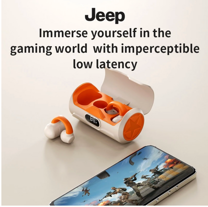 eep EW011 TWS Headphone Nirkabel Bluetooth Earphone Bluetooth 5.3 Bass Headset Musik Olahraga Tahan Air dengan Mikrofon Speaker