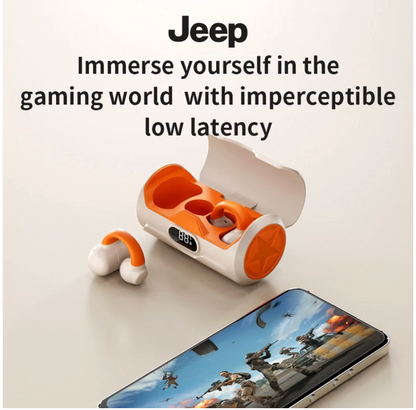 eep EW011 TWS Headphone Nirkabel Bluetooth Earphone Bluetooth 5.3 Bass Headset Musik Olahraga Tahan Air dengan Mikrofon Speaker