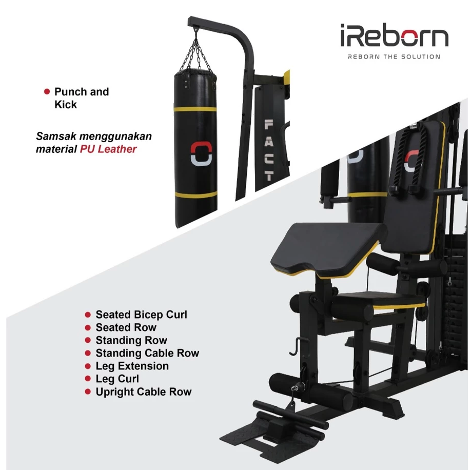 Fitness Home Gym 3 Side 150LBS Factor