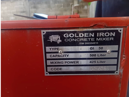 Concrete Mixer 500 Liter ( Moleng )