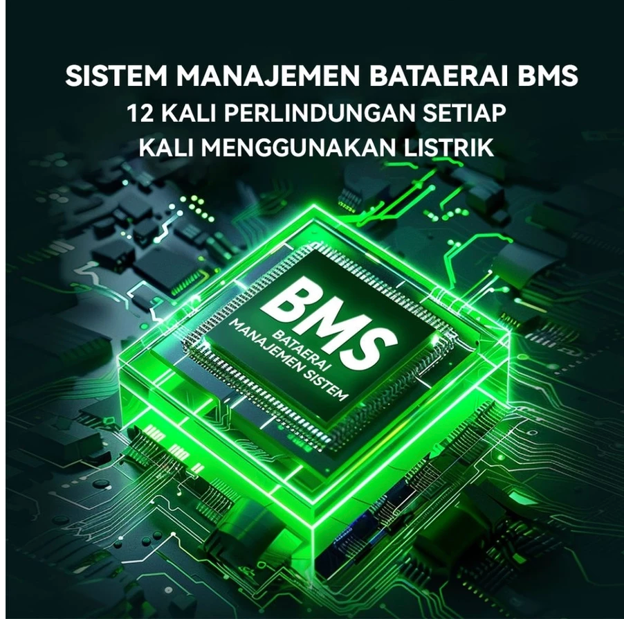 Genset Listrik Mini Portable Power Station Outdor camping 220V 400W/500W/800W/1200W/1700W