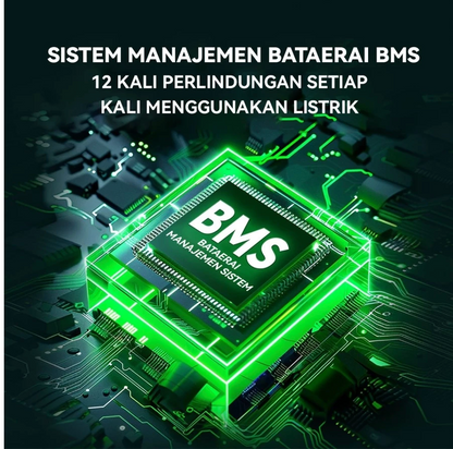 Genset Listrik Mini Portable Power Station Outdor camping 220V 400W/500W/800W/1200W/1700W