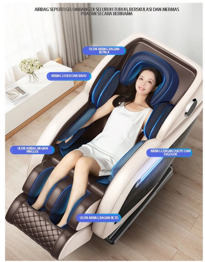 Kursi Pijat Mewah Otomatis Sofa Pijat Listrik Canggih Pijat Cerdas / Benbo Kursi Pijat Multifungsi