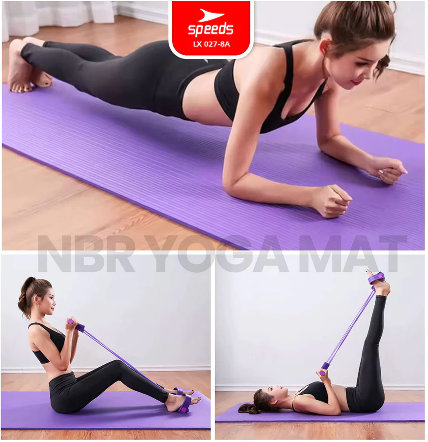 TrailTop Matras Yoga Premium Anti Slip Matras Olahraga Yoga Mat Karpet Olahraga Workout 8/10mm