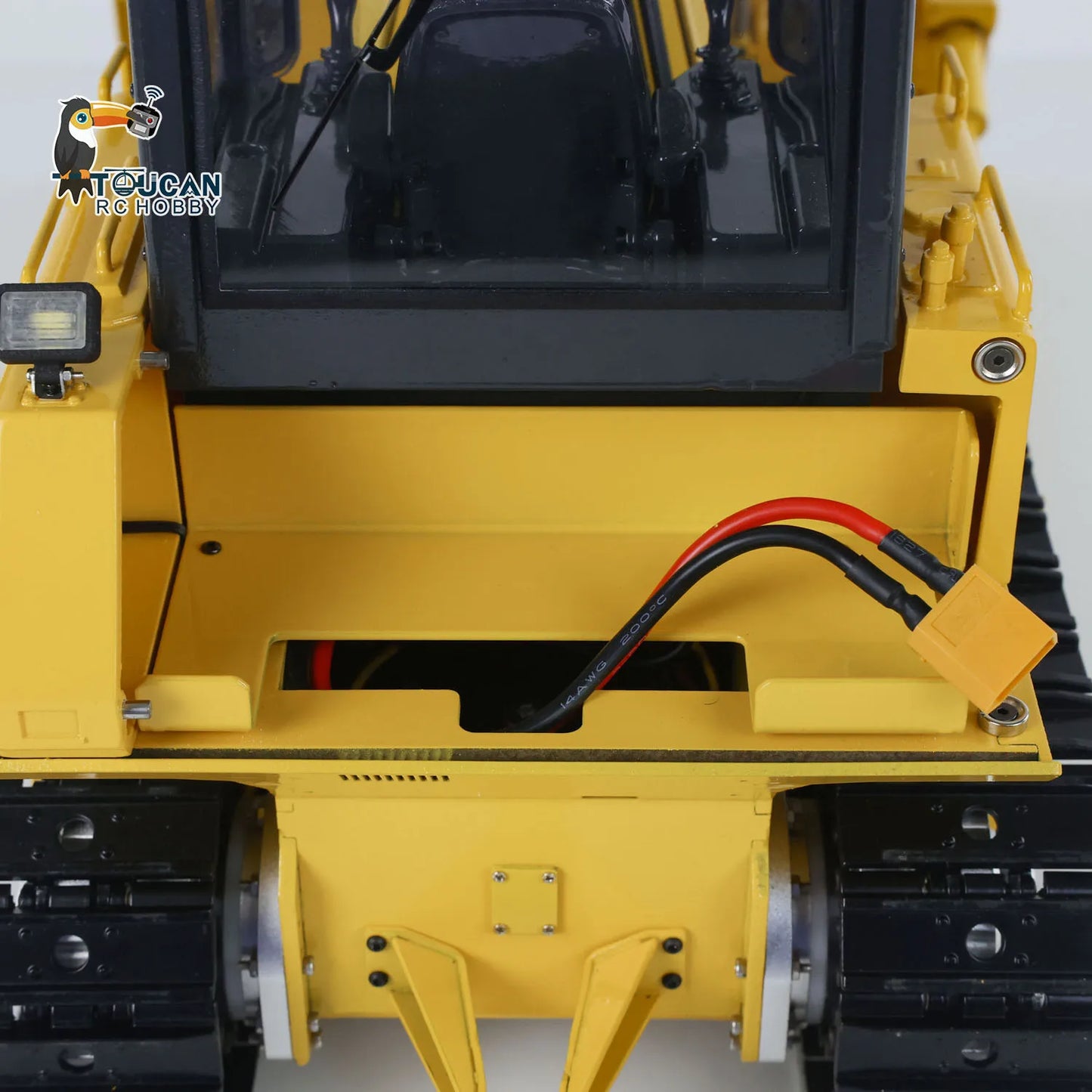 1/12 D65EX RC Metal Hydraulic Bulldozer Radio Controlled Heavy Machine Model Construction Car I6S Light Sound Finished Vehicle
