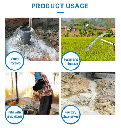 150 Meters Depth Diesel Engine Portable Dth Water Well Drilling Rig Small Bore 200M Cheap Small Water Well Drilling Rig Machine