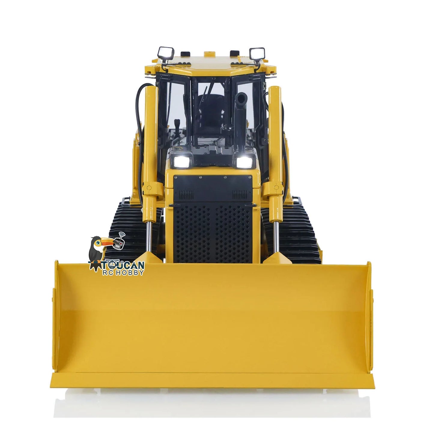 1/12 D65EX RC Metal Hydraulic Bulldozer Radio Controlled Heavy Machine Model Construction Car I6S Light Sound Finished Vehicle