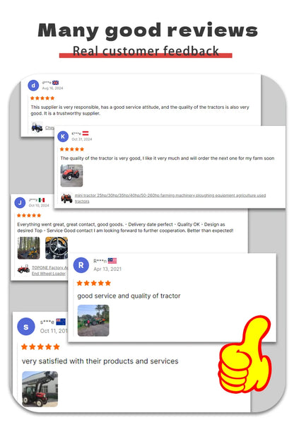 Wholesale Four Wheel 4x4 Compact Mini Farm Garden Tractors with Mower