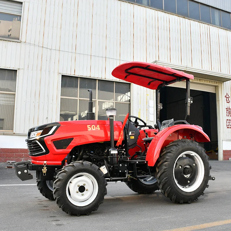 Wholesale Four Wheel 4x4 Compact Mini Farm Garden Tractors with Mower