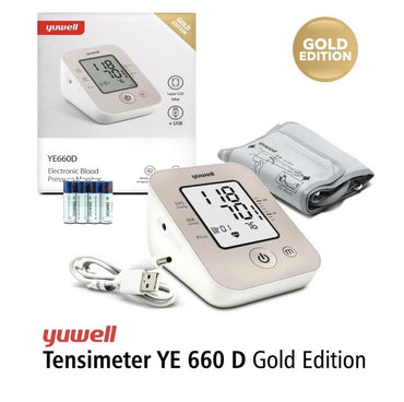 ￼Tensimeter digital yuwell 660 D Gold Edition With USB