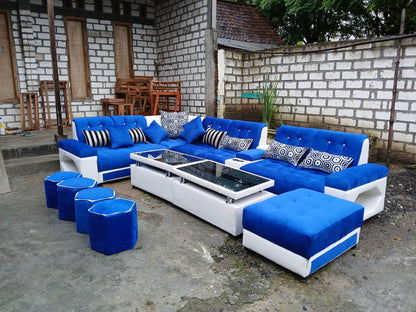 Sofa Full Set, Include Meja, Anak Sofa.