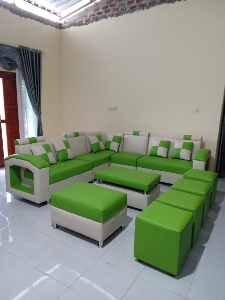 Sofa Full Set, Include Meja, Anak Sofa.